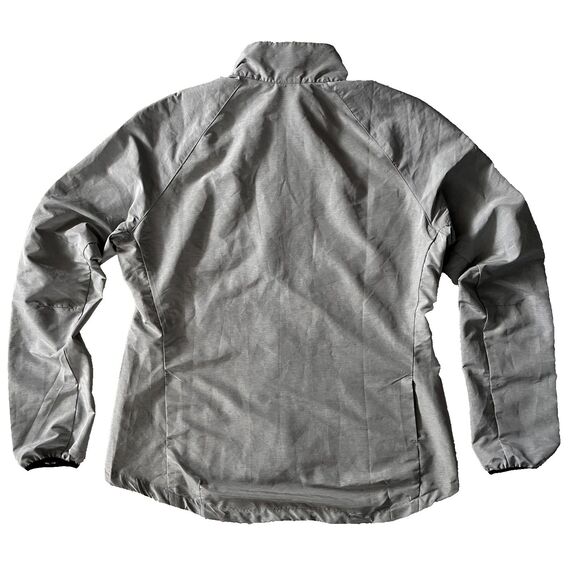 Nike Lightweight Asymmetrical Windbreaker Jacket Lt.Grey Sz L RN 56323 CA 05553 - Picture 7 of 16